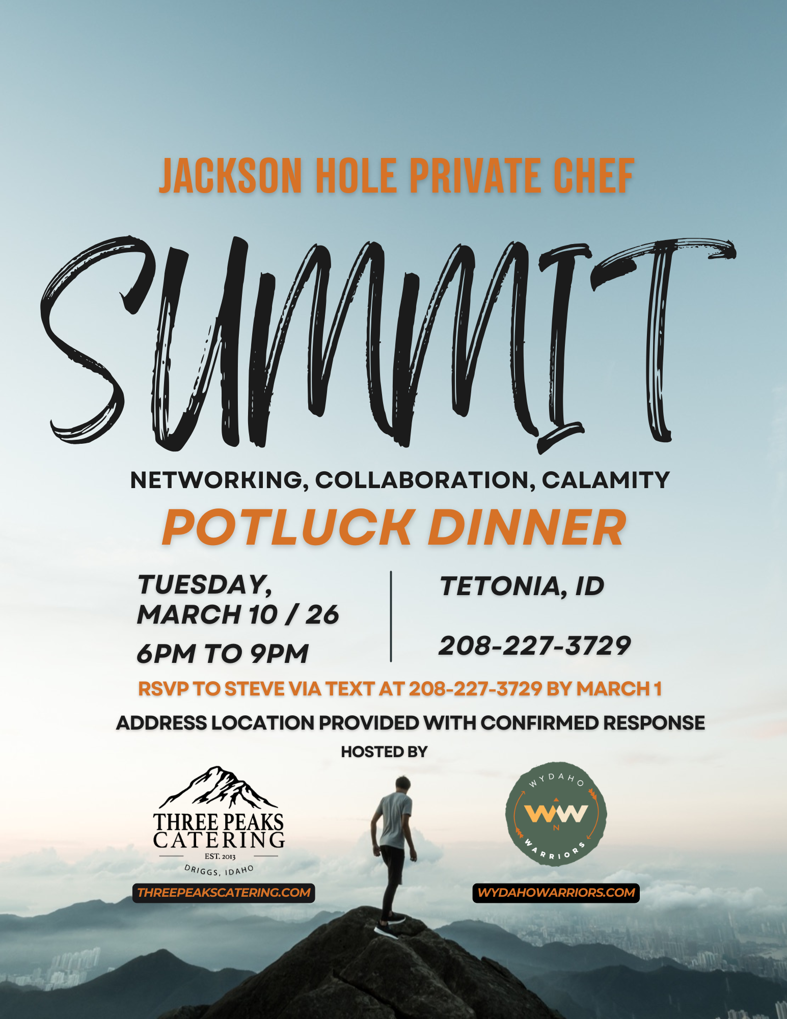 Summit Potluck Dinner